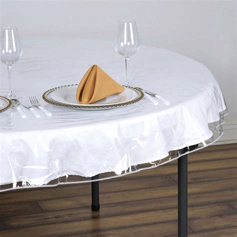 plastic table cloths round|plastic round tablecloths near me.